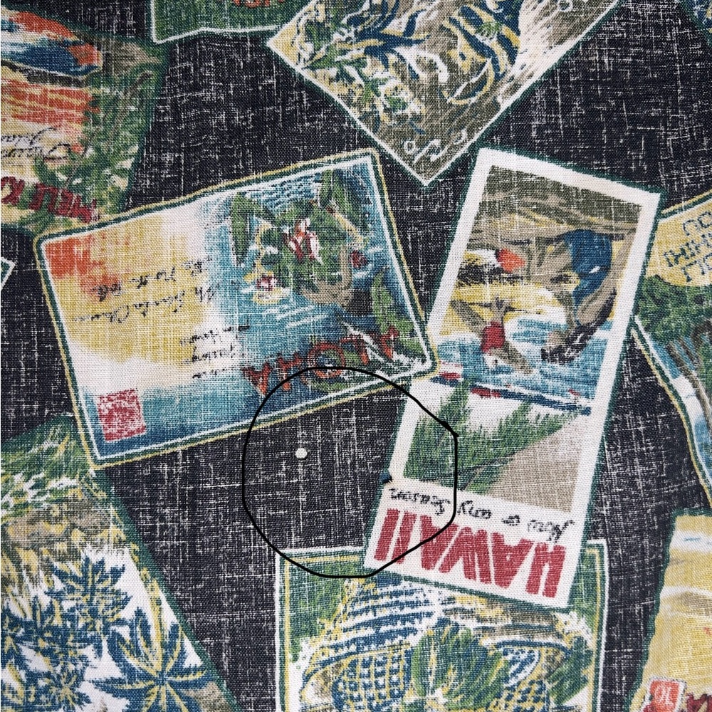 Hawaiian Postcard Print Shirt - Picture 2 of 4